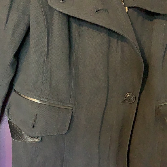 Mackage canvas and leather waist coat - Picture 3 of 7